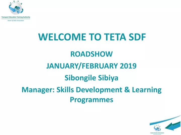 welcome to teta sdf