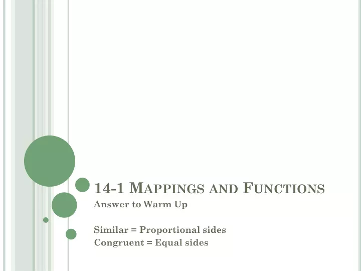14 1 mappings and functions