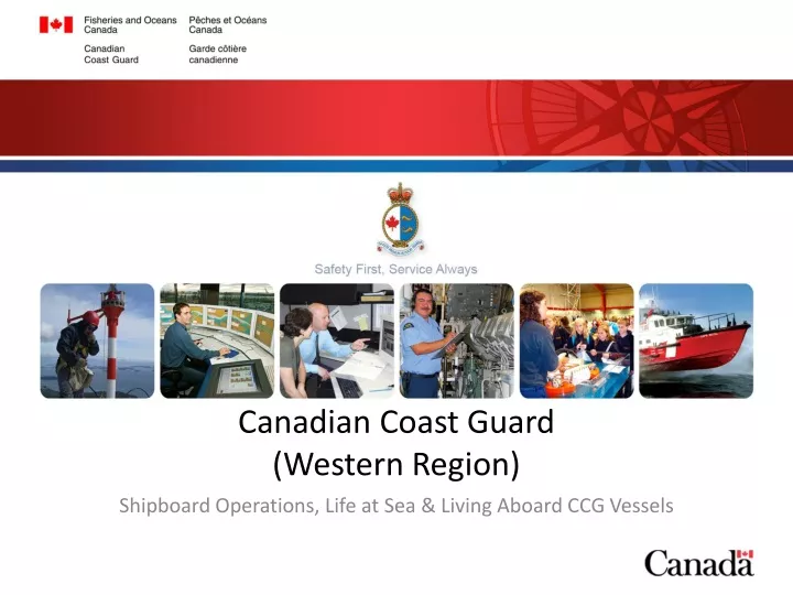 canadian coast guard western region