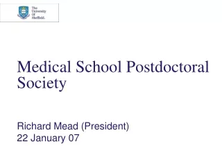 Medical School Postdoctoral Society