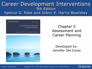 Chapter 5 Assessment and Career Planning