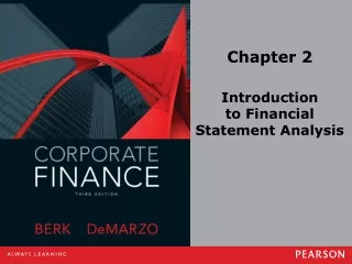 Chapter 2 Introduction  to Financial Statement Analysis