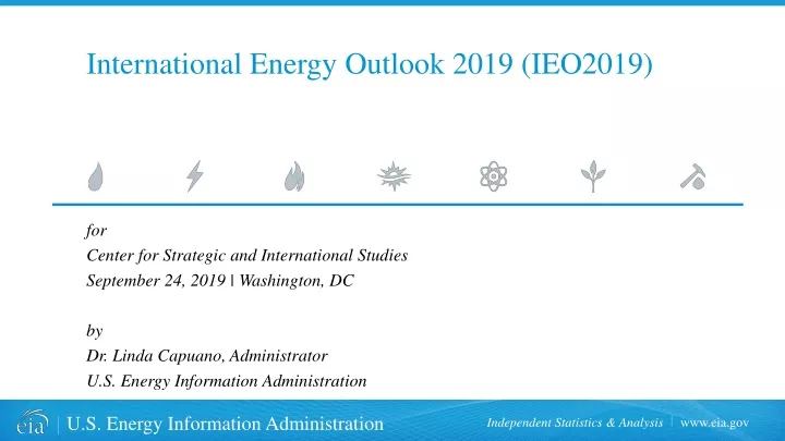 international energy outlook 2019 ieo2019
