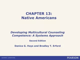 CHAPTER 13: Native Americans