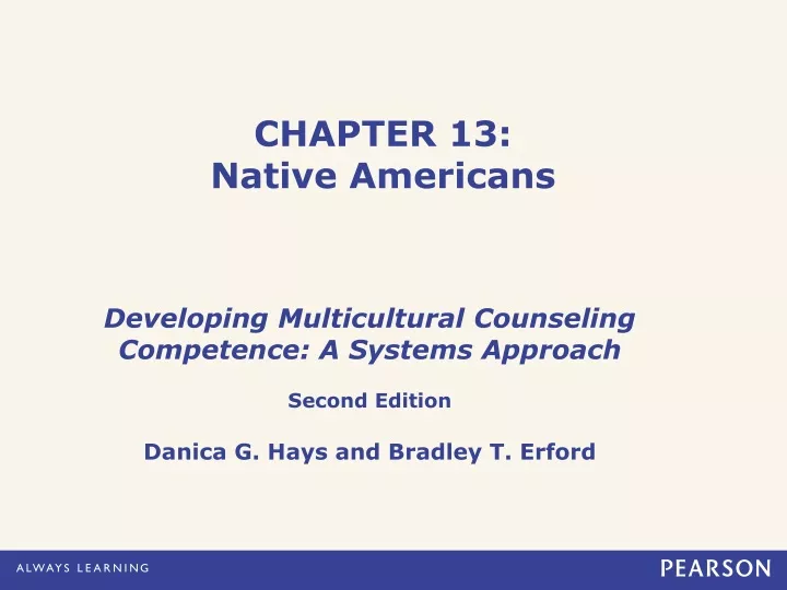 chapter 13 native americans