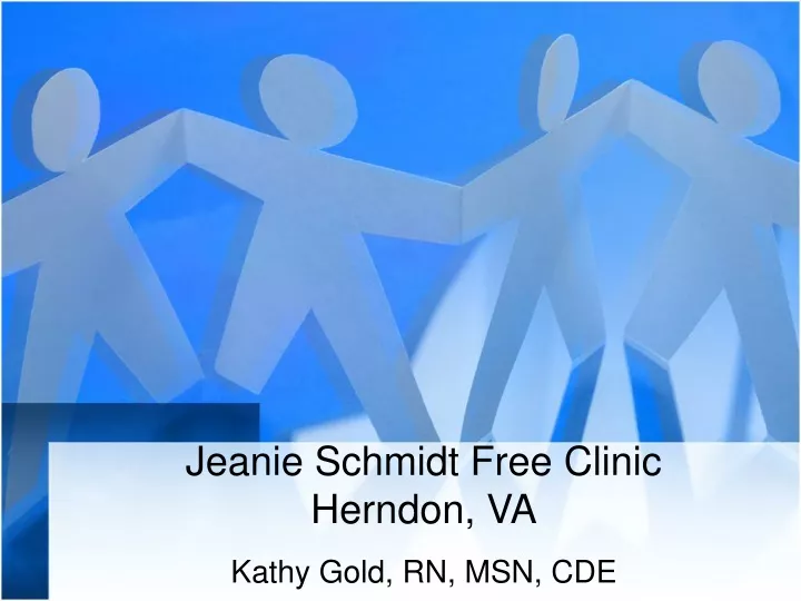 jeanie schmidt free clinic herndon va