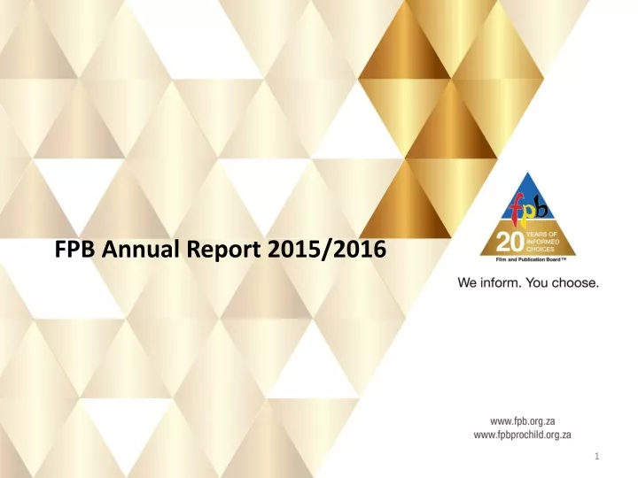 fpb annual report 2015 2016