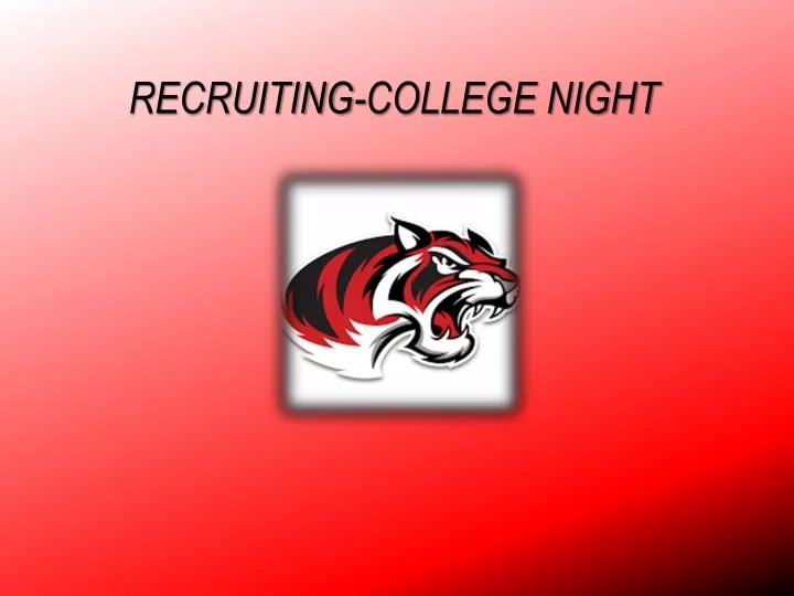 recruiting college night