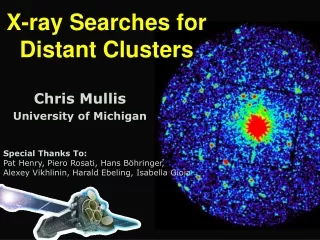 X-ray Searches for Distant Clusters