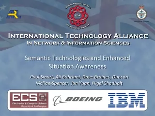 Semantic Technologies and Enhanced Situation Awareness