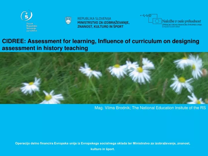 cidree assessment for learning influence of curriculum on designing assessment in history teaching