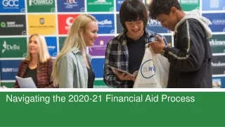 Navigating the 2020-21 Financial Aid Process