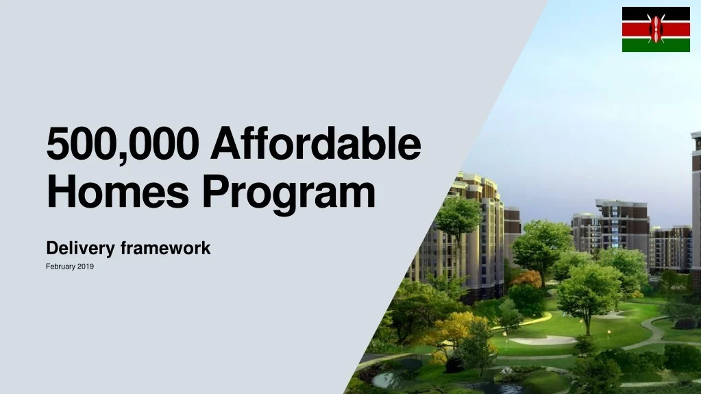 PPT - Affordable Housing Fund Solution for Kenya's Housing Crisis ...