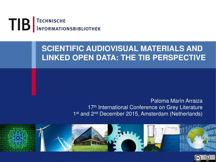 scientific audiovisual materials and linked open data the tib perspective
