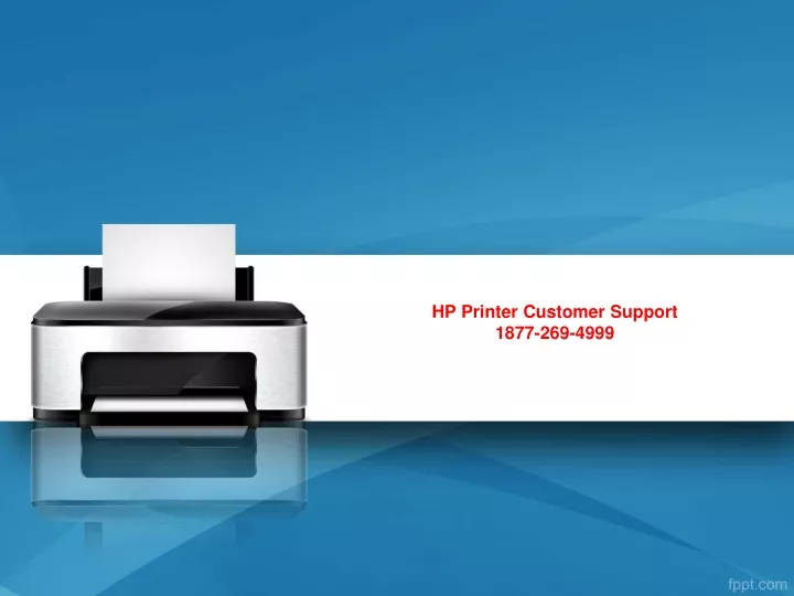 hp printer customer support 1877 269 4999