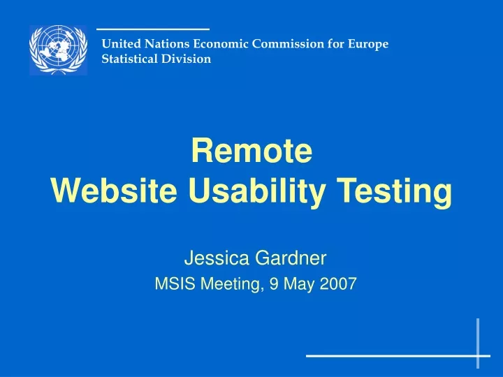 remote website usability testing