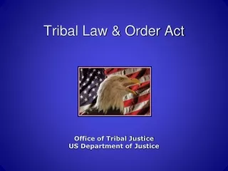 Tribal Law &amp; Order Act
