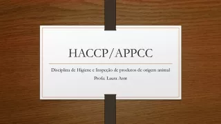 HACCP/APPCC