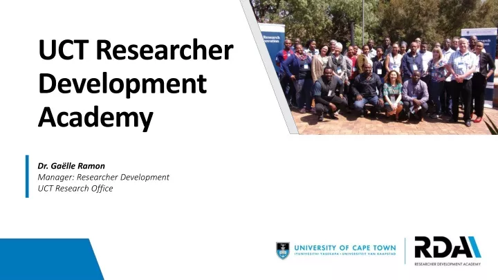 uct researcher development academy