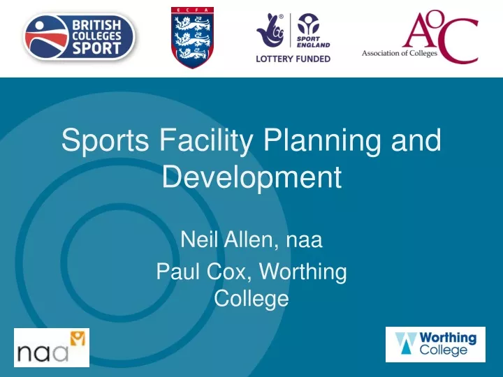 sports facility planning and development
