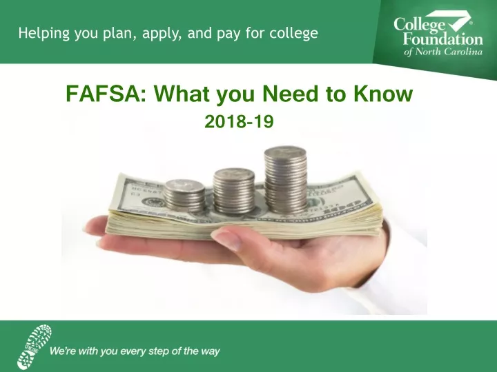 helping you plan apply and pay for college