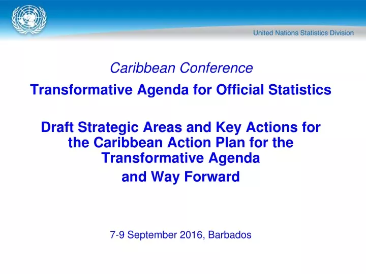 caribbean conference transformative agenda