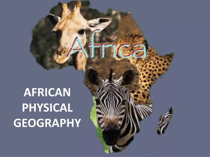 african physical geography