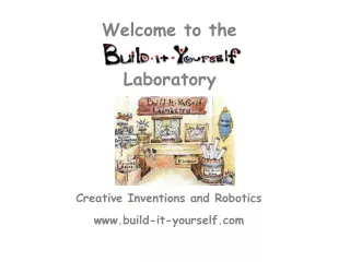 Creative Inventions and Robotics build-it-yourself