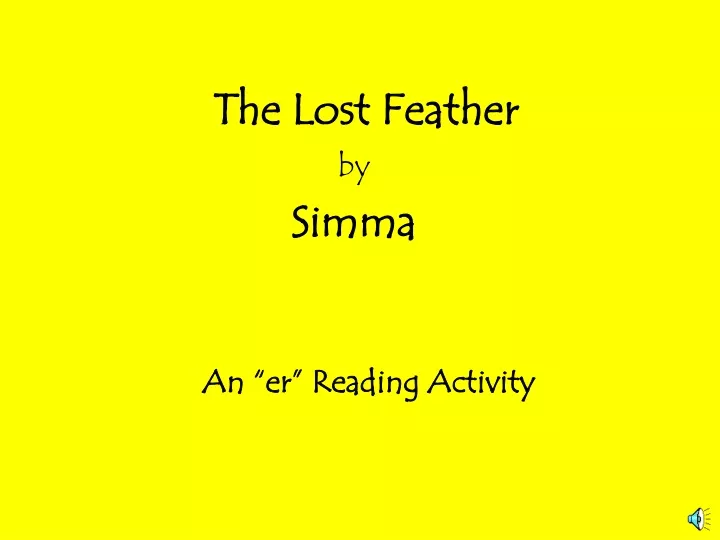 the lost feather