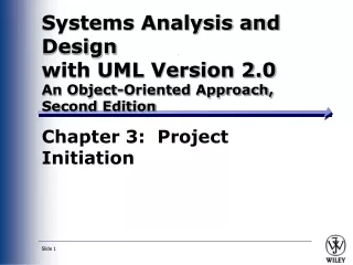 Systems Analysis and Design with UML Version 2.0 An Object-Oriented Approach, Second Edition