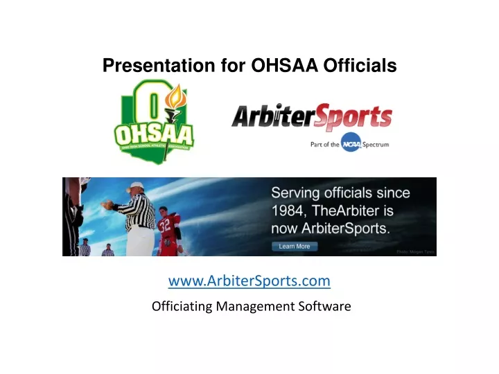 www arbitersports com officiating management software