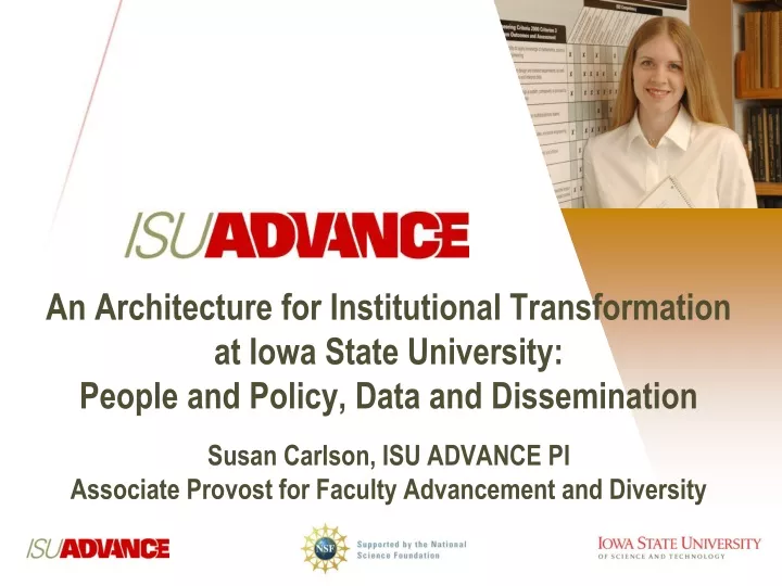 an architecture for institutional transformation