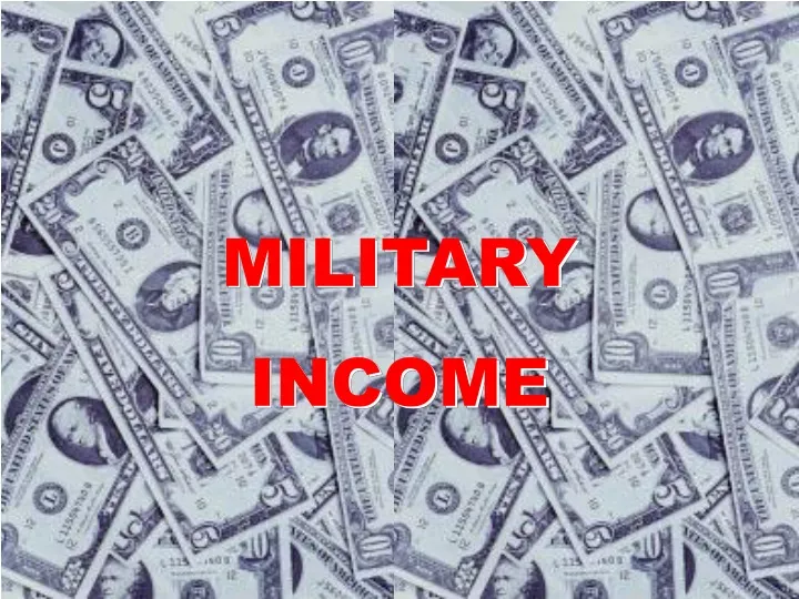 military income