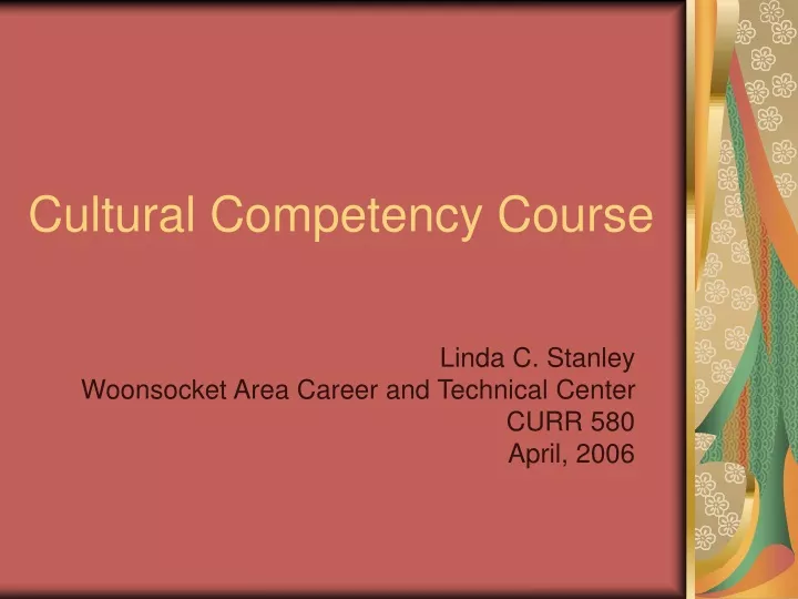 cultural competency course