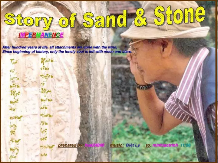 story of sand stone