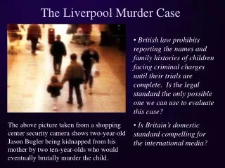 The Liverpool Murder Case
