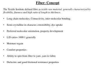 Fiber: Concept