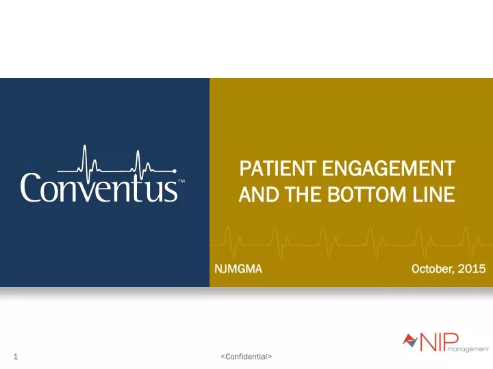 patient engagement and the bottom line