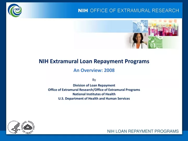 nih extramural loan repayment programs