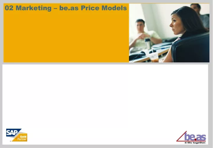02 marketing be as price models