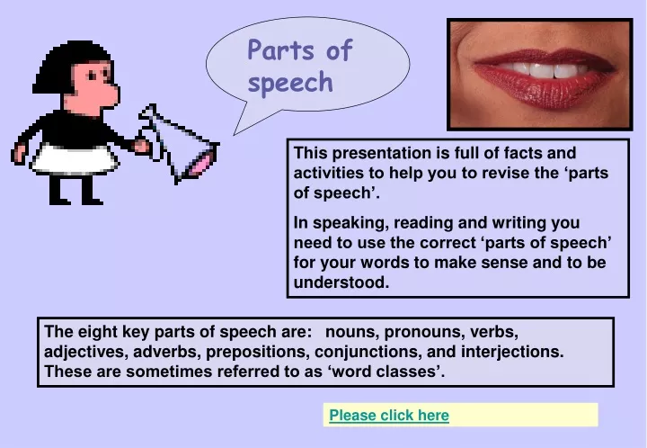 parts of speech