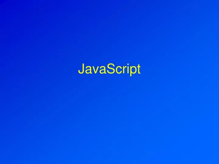 javascript