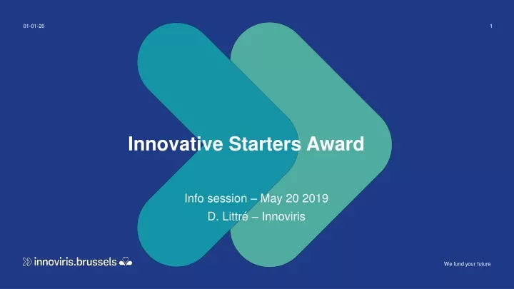 innovative starters award