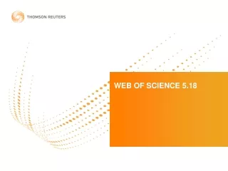 Web of Science 5.18
