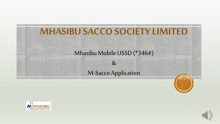 mhasibu sacco society limited mhasibu mobile ussd