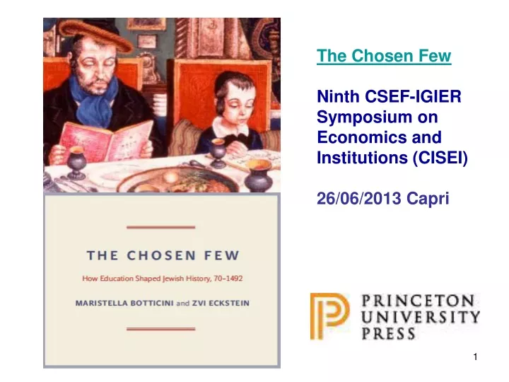 the chosen few ninth csef igier symposium