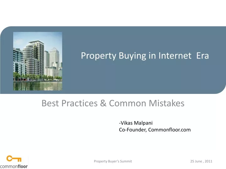 property buying in internet era