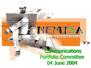 Communications Portfolio Committee 04 June 2004