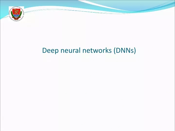 deep neural networks dnns