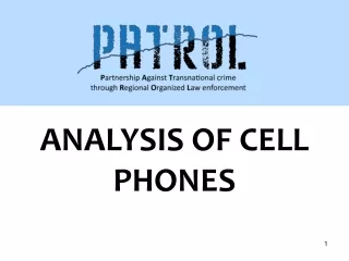 ANALYSIS OF CELL PHONES